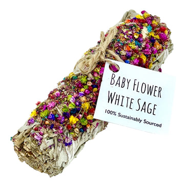 Baby Flower White Sage