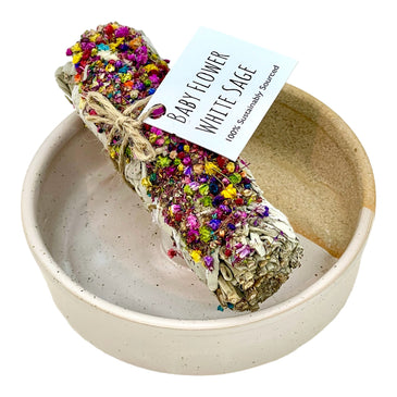 Baby Flower White Sage