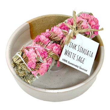 Pink Sinuata White Sage