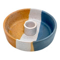 Blue & Beige Ceramic Burner