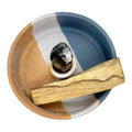 Blue & Beige Ceramic Burner