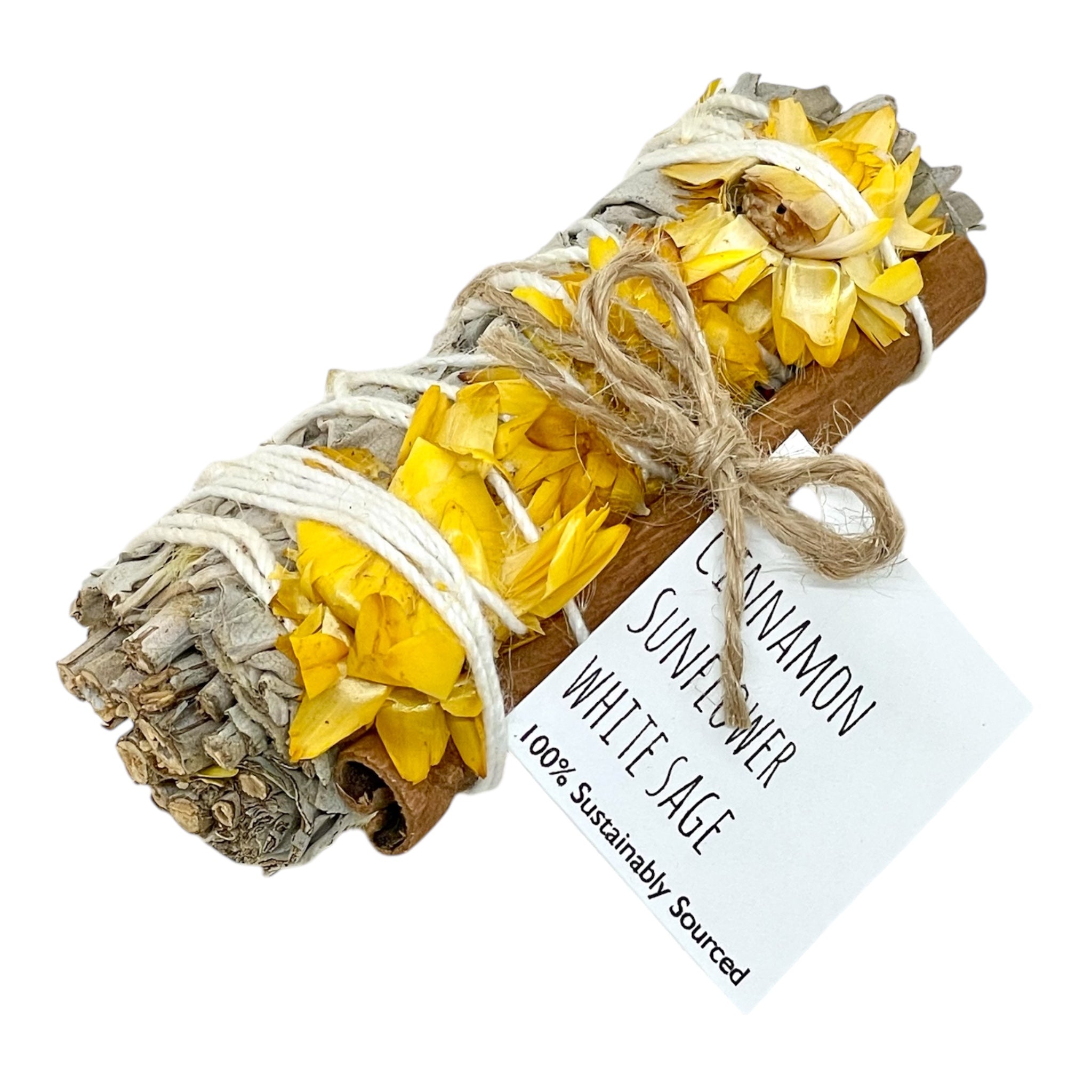 Cinnamon Sunflower White Sage