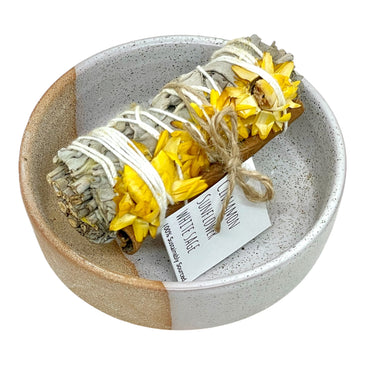 Cinnamon Sunflower White Sage