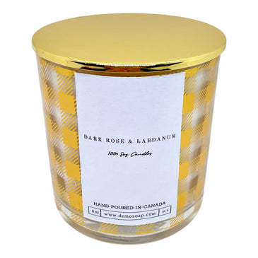 Dark Rose & Labdanum (8oz)