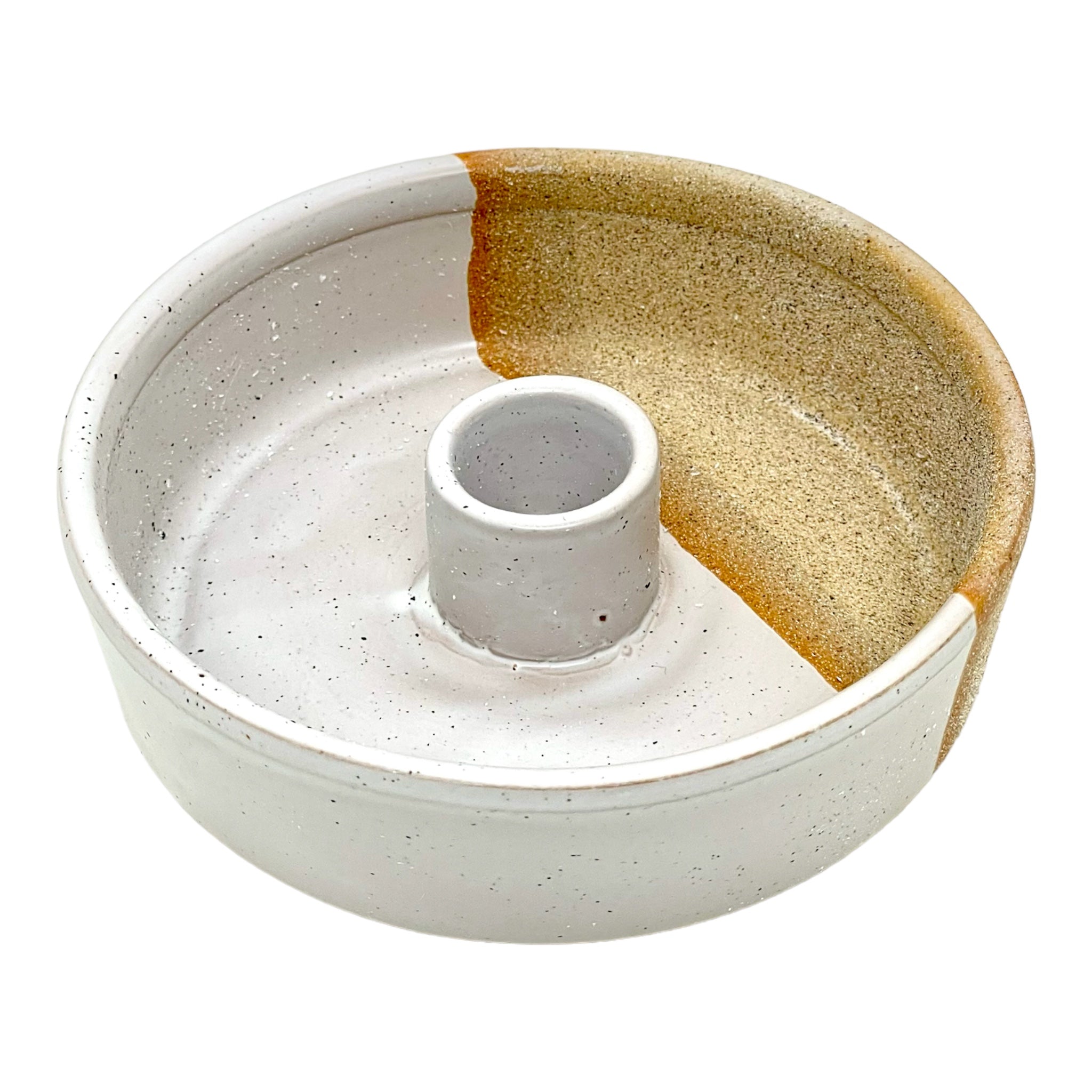 Beige Ceramic Burner